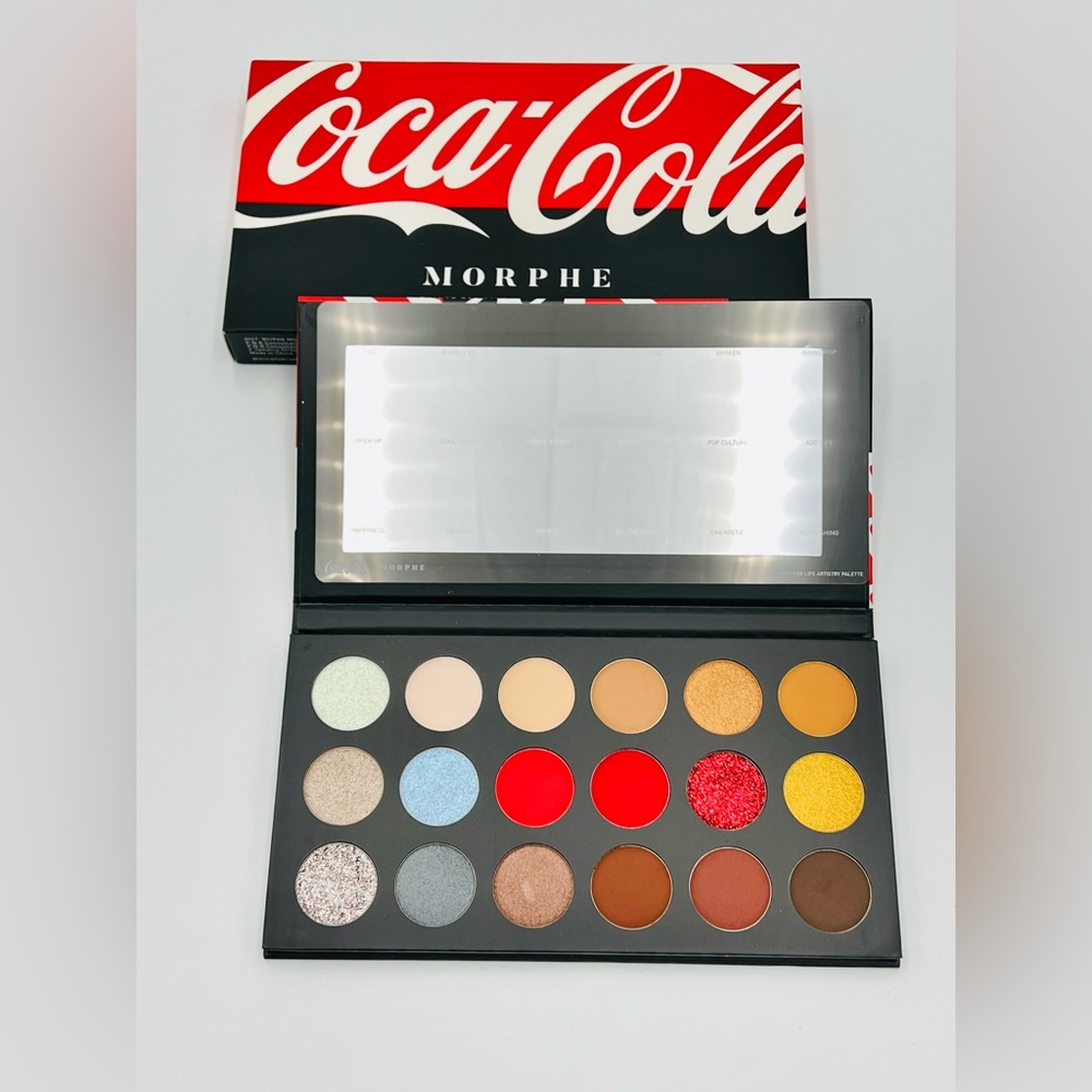 NEW Morphe x Coca Cola Thirst for Life Artistry Palette